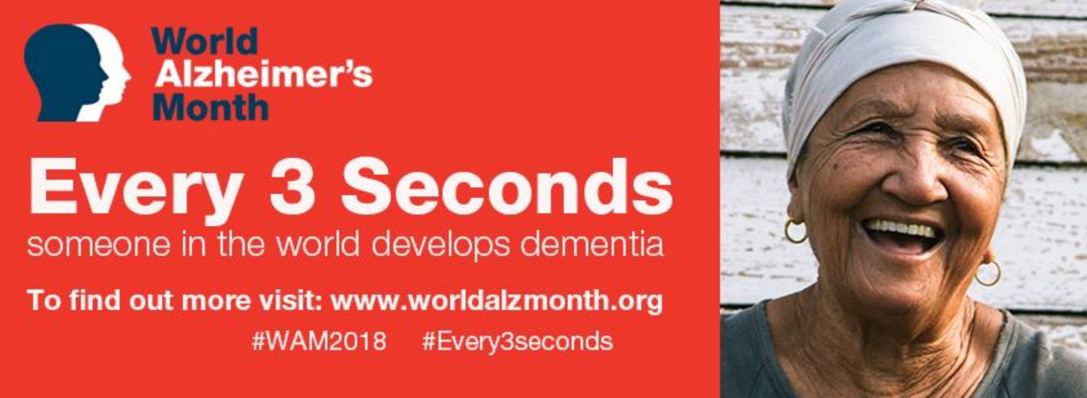 Join us for World Alzheimer's Month September 2018