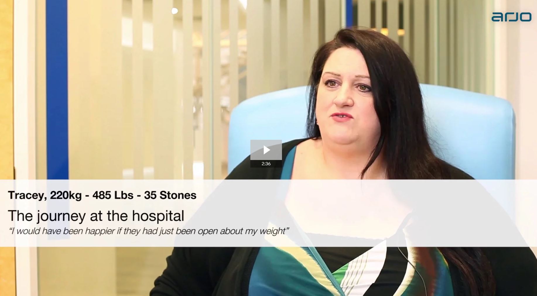 A plus size patient’s journey at the hospital